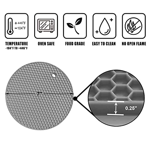 Silicone Trivet Mats (4 Count)