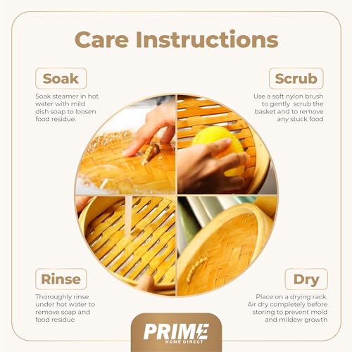 Bamboo Steamer Basket