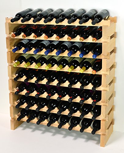 Modular Wine Rack Beechwood 32