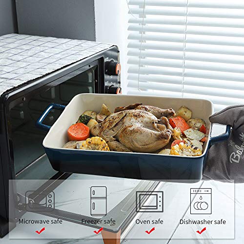 Bakeware Set Ceramic Baking Dish (Gradient Blue)