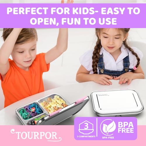 Stainless Steel Bento Box for Kids 1000ml
