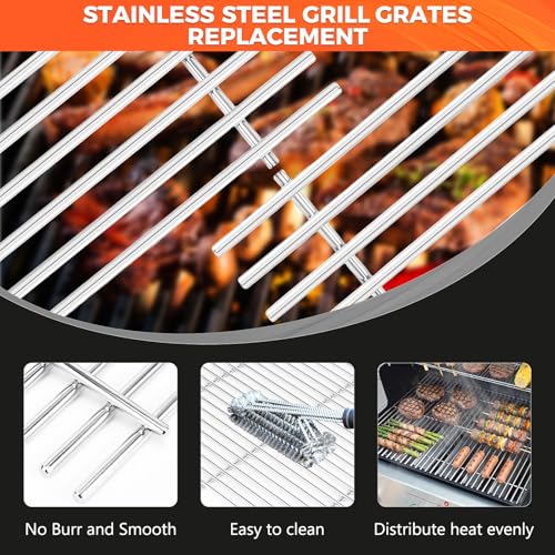 18.75" Grill Grates for Weber Genesis II 300 and II LX 300 Series (18.75" SUS304)