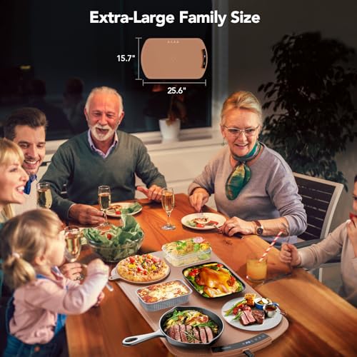 Food Warming Mat (Brown)