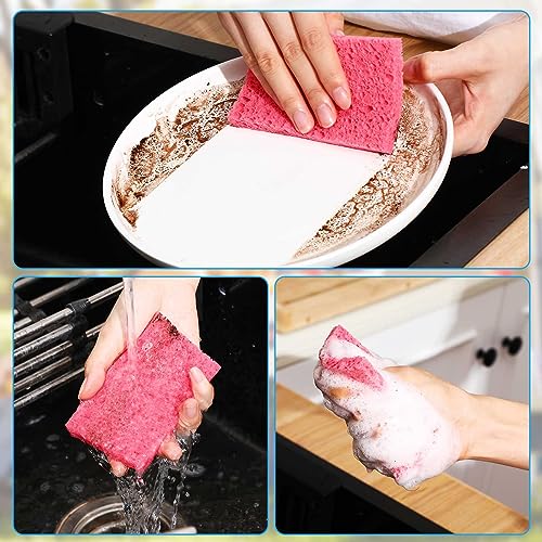200 Pcs Sponges Bulk Sponges Kitchen Compressed Sponge