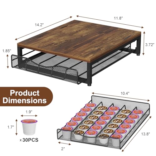 Coffee Pod Holder For Counter (1 tier)