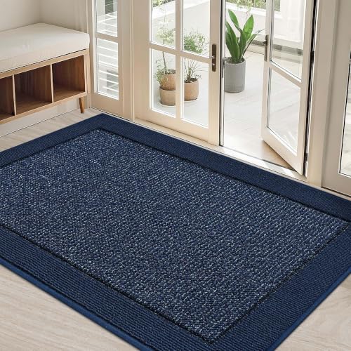 Indoor Door Mat 32" x 48" (Blue / 32" X 48" (Rectangular))
