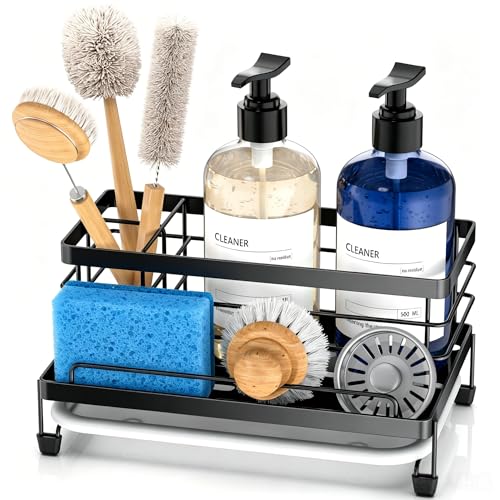 Sponge Holder for Kitchen (Black)
