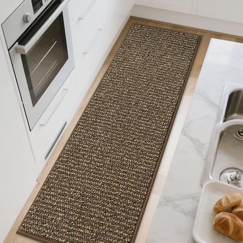 Kitchen Runner Rugs 31"x96" (Brown / 31" X 96" (Rectangular))