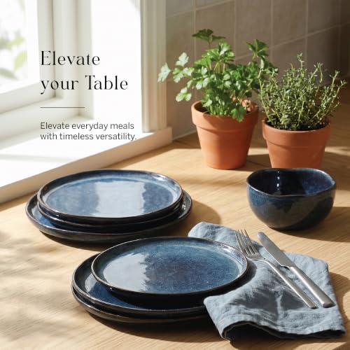 Mirella 24 Piece Stoneware Dinnerware Set (Blue / 24-Piece - Service for 8)