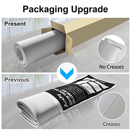 Extra Large Silicone Mat 35.3"x23.5"x0.08" (Light Gray / 36"L x 24"W)