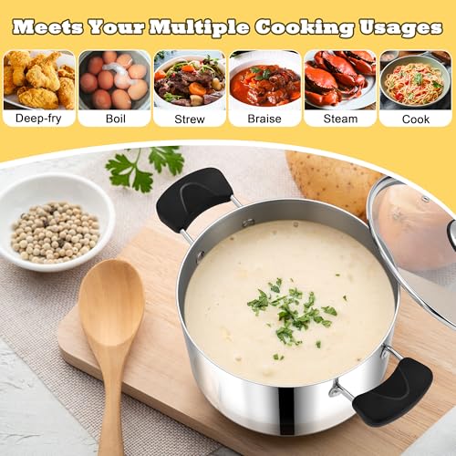 4 Qt Pot with Lid (4 Quarts)