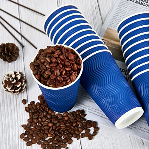 Disposable Paper Coffee Cups (16oz-120pack)