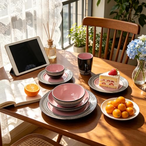 HomeVss 48 Piece Dinnerware Set