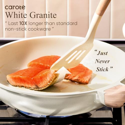 Pots and Pans Set (Cream White / 14 Piece)