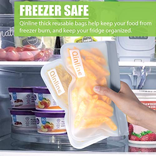 Reusable Food Storage Bags (Grey)