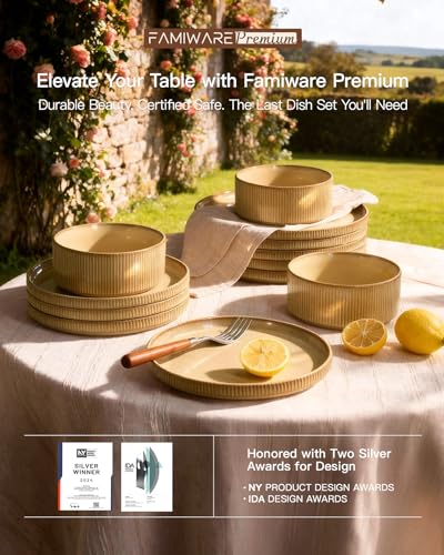 Dinnerware Set for 4 (Cream)