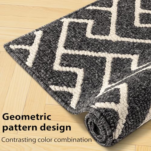 Indoor Door Mat (Dark Grey / 24"x35"+20"x59" (Rectangular))