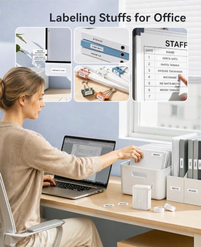 D110 Label Maker Machine with Tape