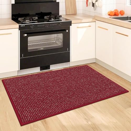Kitchen Rugs 24"x36" (Red / 24" X 36" (Rectangular))