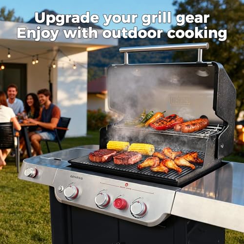SUS304 18.75" Grill Grates for Weber Genesis 2 (S6 66095+66795+66685)