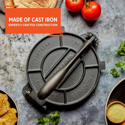 USA Tortilla Press (Cast Iron / 10 Inch)