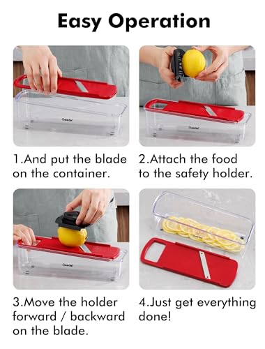 Professional Mandoline Slicer for Kitchen