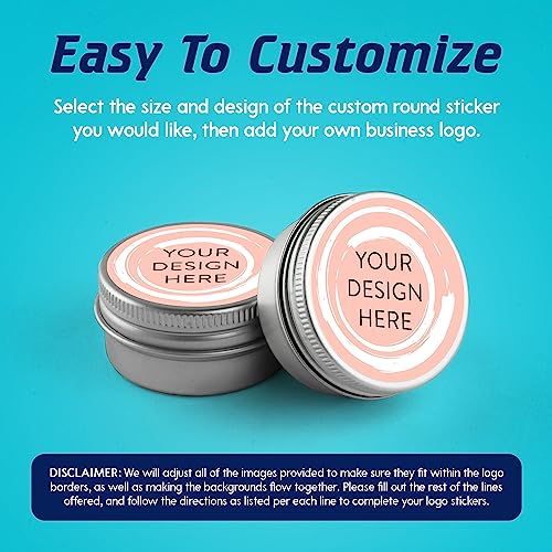 Custom Vinyl Stickers Your Image (100 Count)