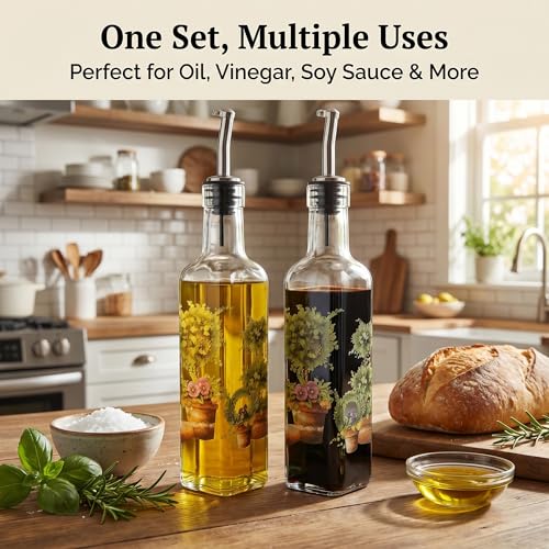 Olive Oil Dispenser 2 Pack 9oz