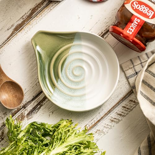 Ceramic Spoon Rest for Kitchen Counter