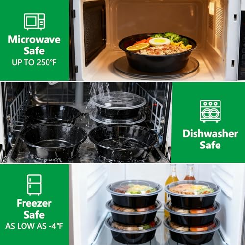 Meal Prep Containers (28oz-10PC)