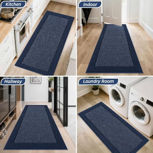 Indoor Door Mat 20" x 48" (Blue / 20" X 48" (Rectangular))