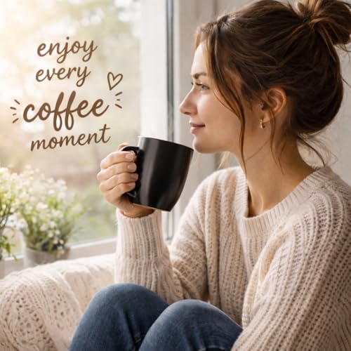 16 oz Coffee Mugs Set of 6 (Multi-Color2)