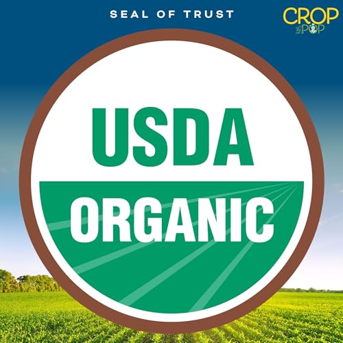 CROP BY POP Organic Sun Dried Apricots (Organic Dried Apricot / 32 oz)