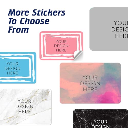 Custom Vinyl Stickers Your Image (Pink / 6x4)
