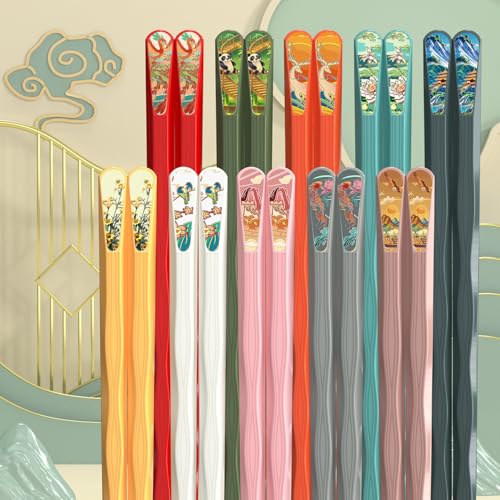 Reusable Fiberglass Chopsticks (Wavy)