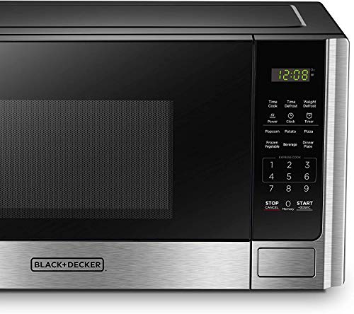 Countertop Microwave Oven (0.9 Cu.Ft Stainless Steel)