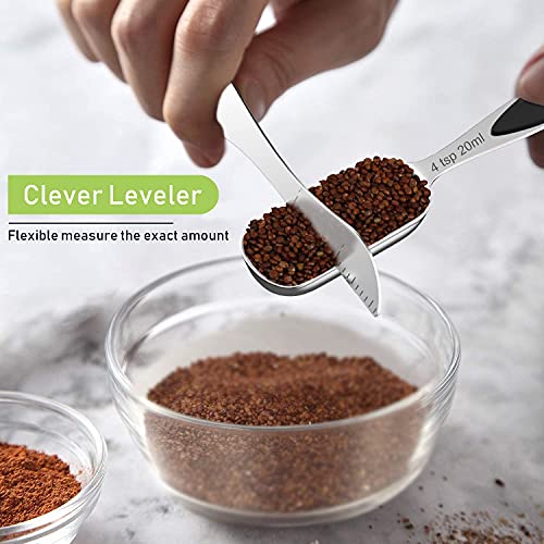 Measuring Cups and Measuring Spoons Set (Set of 25 / Black)
