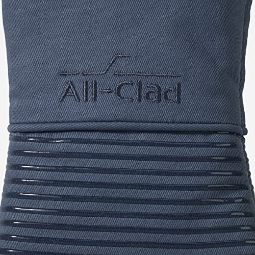 Premium Silicone Oven Mitt (Indigo / 1 Pack)