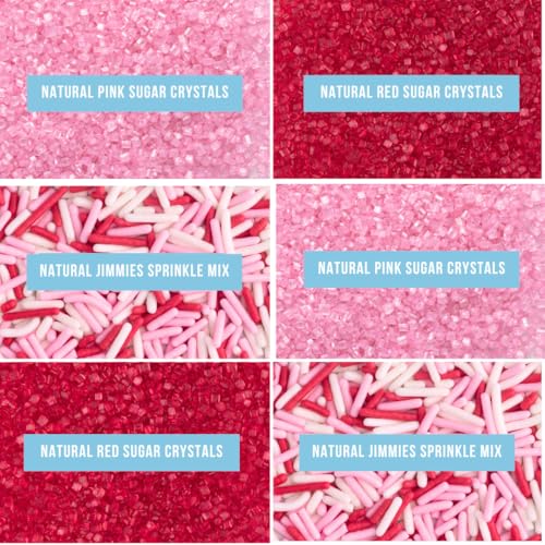 Valentines Dye Free Sprinkles (Sweetheart)