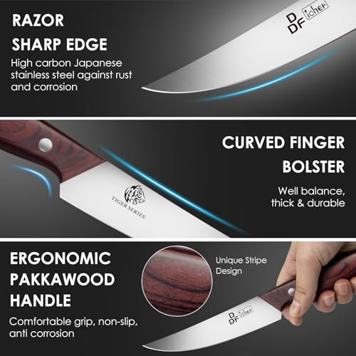 Steak Knives Set of 6 (Steak Knife Set)