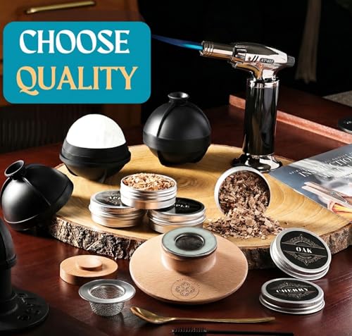 Whiskey Smoker Kit (Smoker Kit with Glasses)