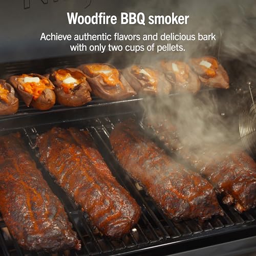 FlexFlame ProConnect Grill & Smoker (Black/Gold)