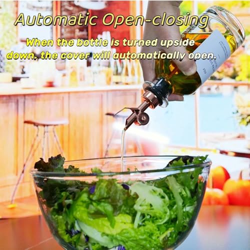 Olive Oil Dispenser Spout (2 Pack / Rose Golden)