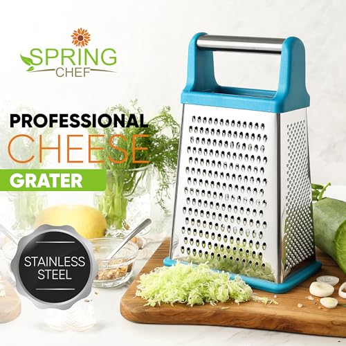 Stainless Steel XL Cheese Grater for Kitchen