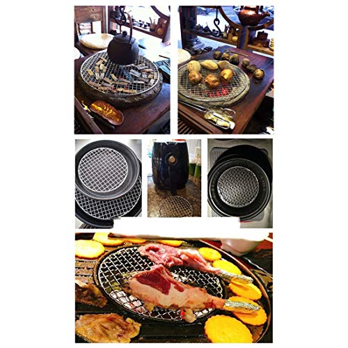 11" Round Cooling Rack Baking 304 Stainless Steel Versatile Steaming Grilling Fit Air Fryer
