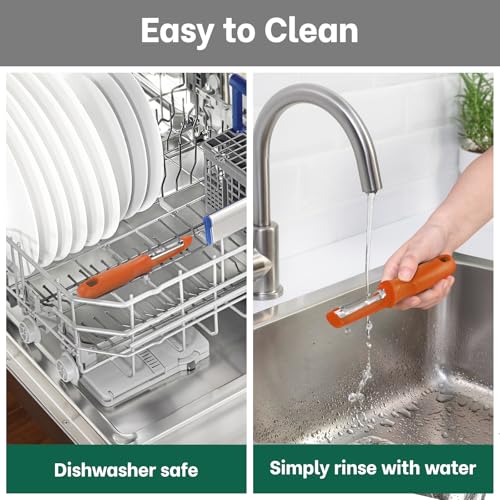 Swivel Vegetable Peeler (Orange)