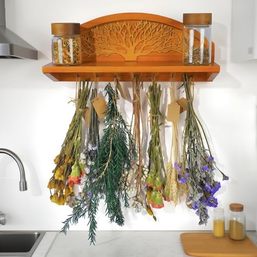 Tree Design Hanging Herb Drying Rack
