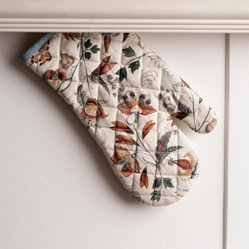 Maison d'Hermine Oven Gloves 100% Cotton Oven Mitt (060 - Dalida / 7.5" x 13" (Oven Mitt))