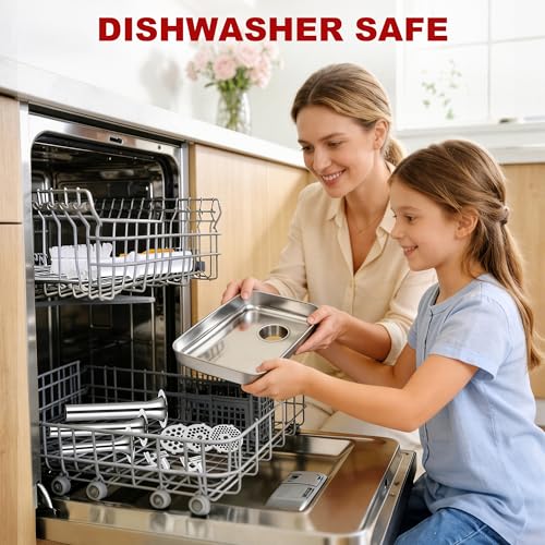 Stainless Steel Food Grinder Attachment for KitchenAid Mixers
