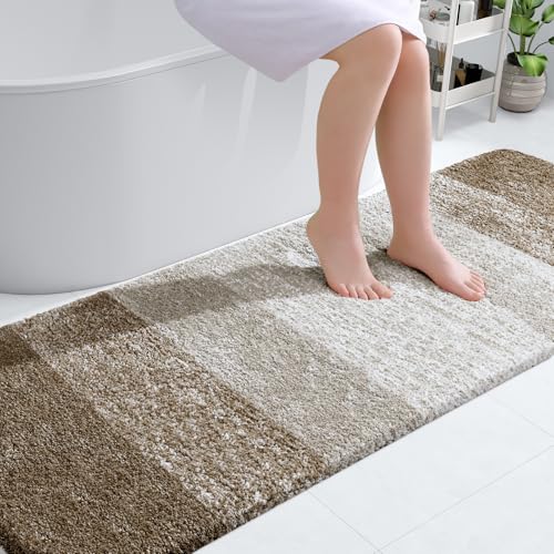 Bathroom Runner Rug 70x20 (70" X 20" / Coffee)